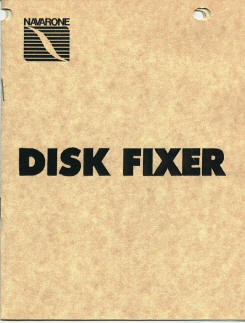 Disk Fixer utilities manual
