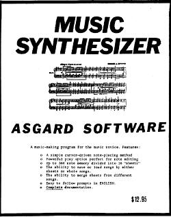 Music Synthesizer manual