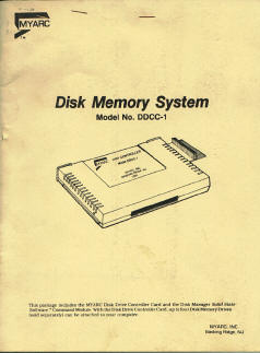 Myarc disk controller manual
